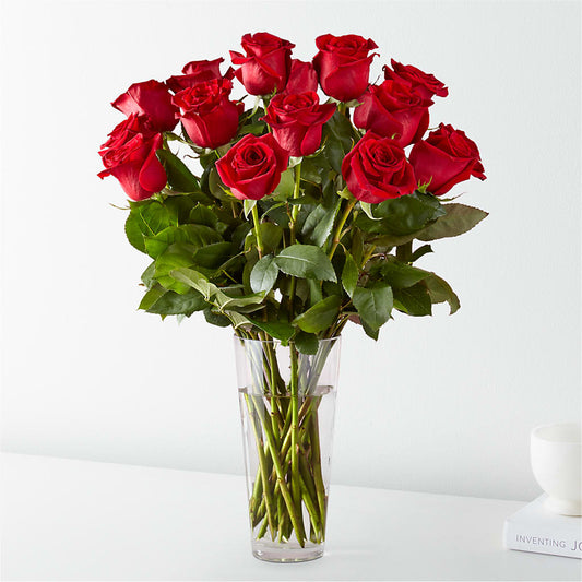 Long Stem Red Rose Bouquet – King Wholesale Flowers Co, Bradenton FL