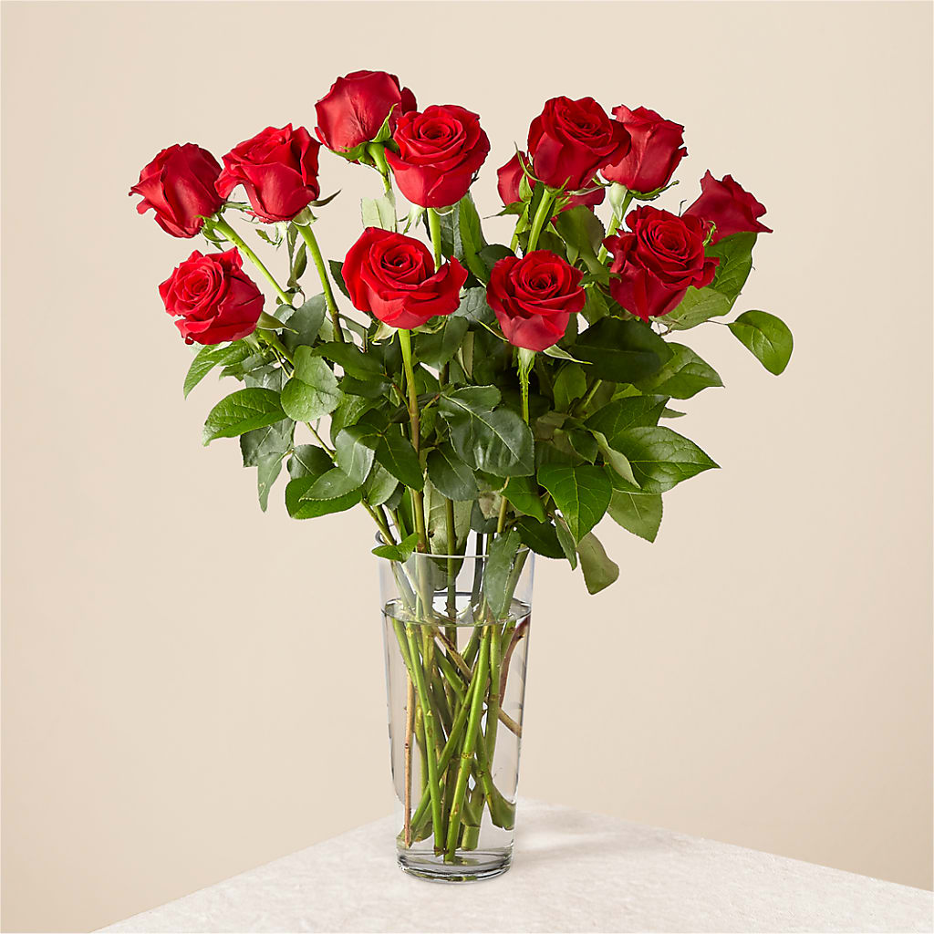 Long Stem Red Rose Bouquet – King Wholesale Flowers Co, Bradenton FL