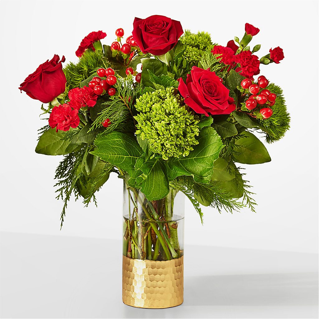Plaid Throw Bouquet – THE FLOWER PLACE, Bradenton FL