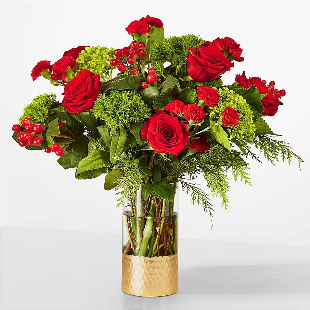 Plaid Throw Bouquet – The Flower Place, Bradenton FL