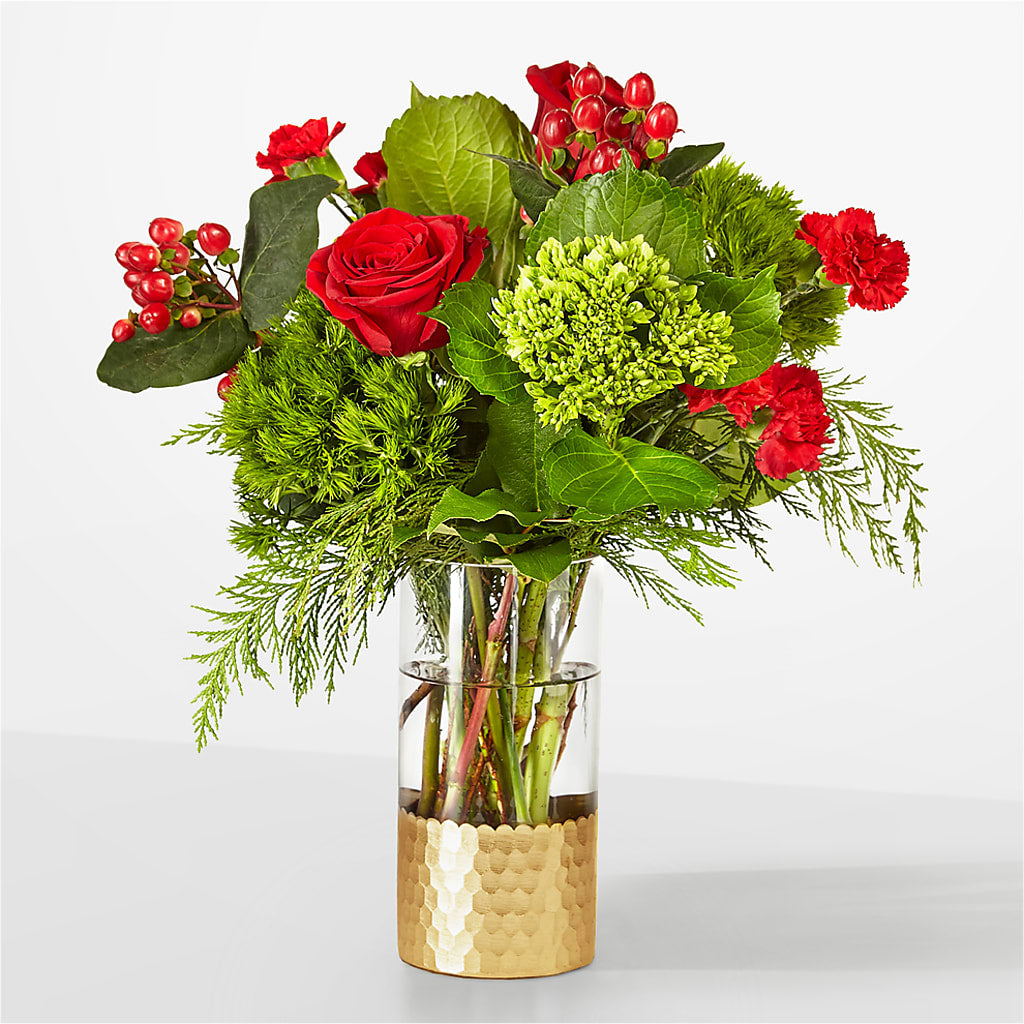 Plaid Throw Bouquet – THE FLOWER PLACE, Bradenton FL