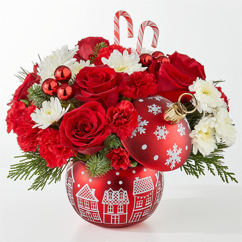 Cheer in the Air Ornament – The Flower Place, Bradenton FL