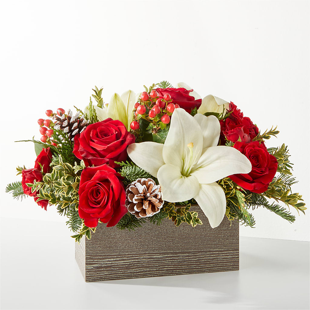 Snowy Wonderland Bouquet – The Flower Place, Bradenton FL