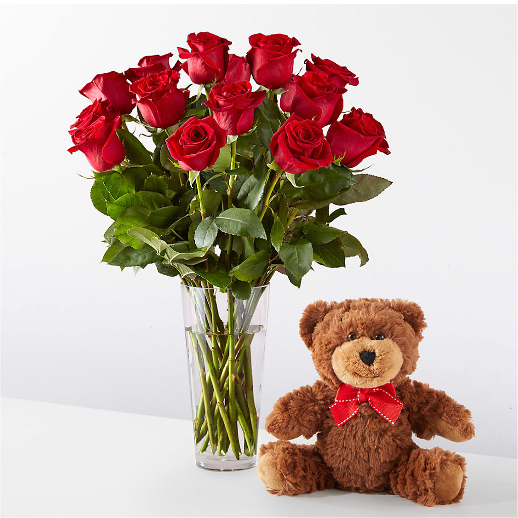 Romantic Long Stem Red Rose Bouquet Bundles – THE FLOWER PLACE, Bradenton FL