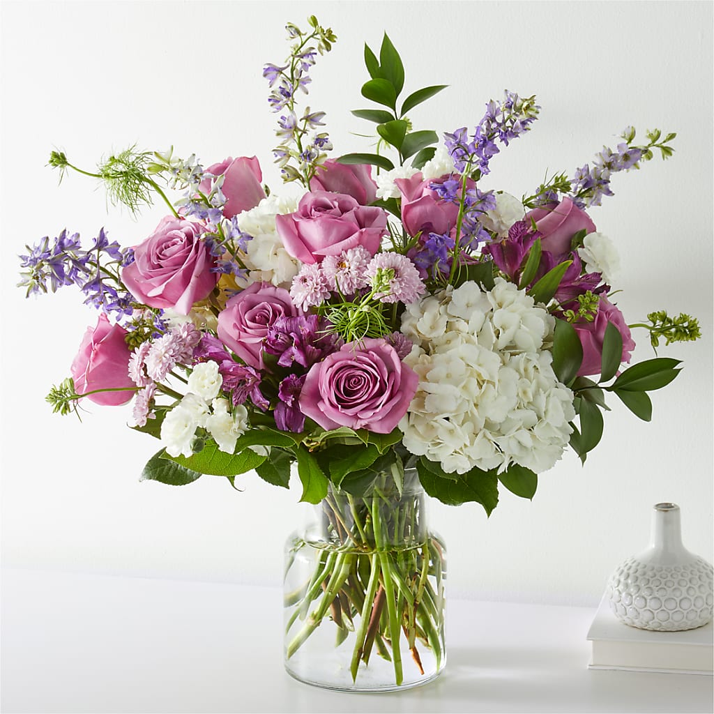 Violet Caress Bouquet – The Flower Place, Bradenton FL
