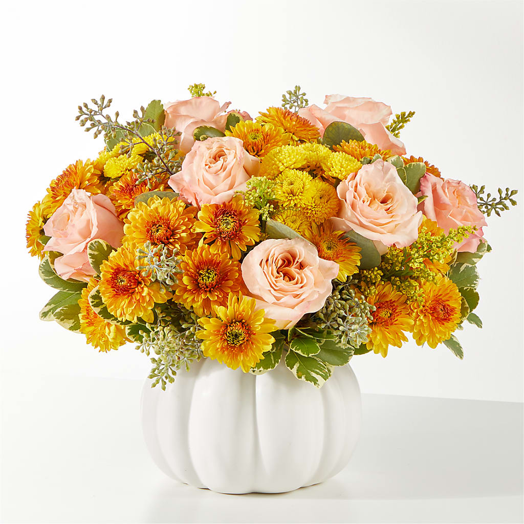 Peachy Pumpkin – The Flower Place, Bradenton FL