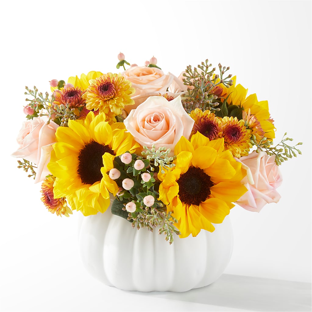 Pumpkin to Talk About Bouquet – The Flower Place, Bradenton FL