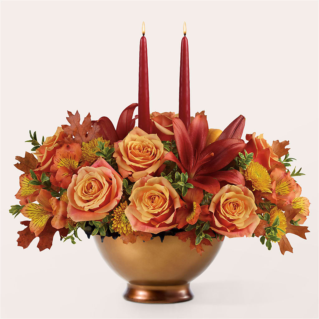 Harvest Table Centerpiece – The Flower Place, Bradenton FL