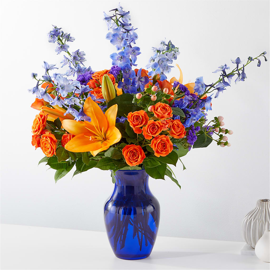 Radiant Citrus Bouquet – The Flower Place, Bradenton FL