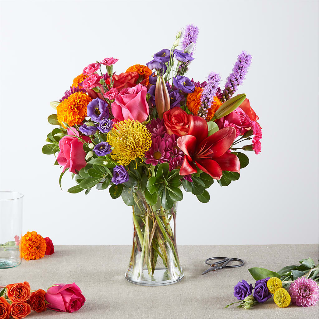 Feast of Color – A Florist Original – The Flower Place, Bradenton FL