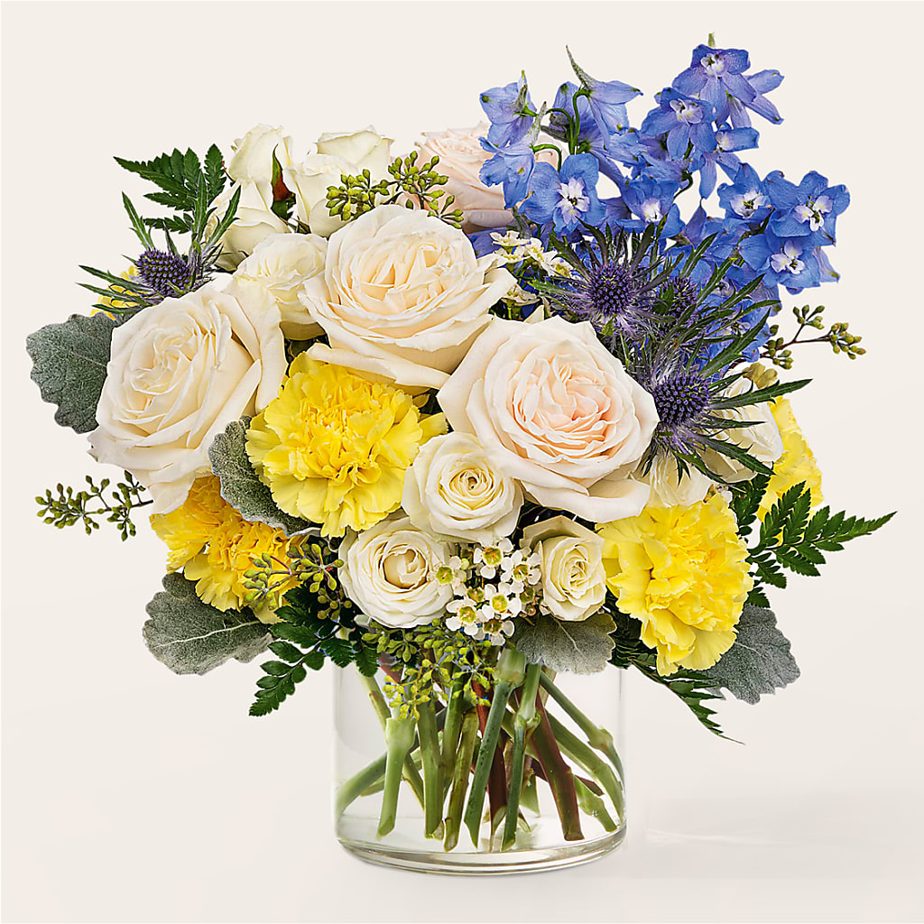 Lemon Sorbet Bouquet – The Flower Place, Bradenton FL
