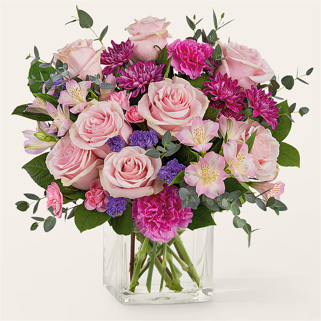 Rosy Radiance Bouquet – The Flower Place, Bradenton FL