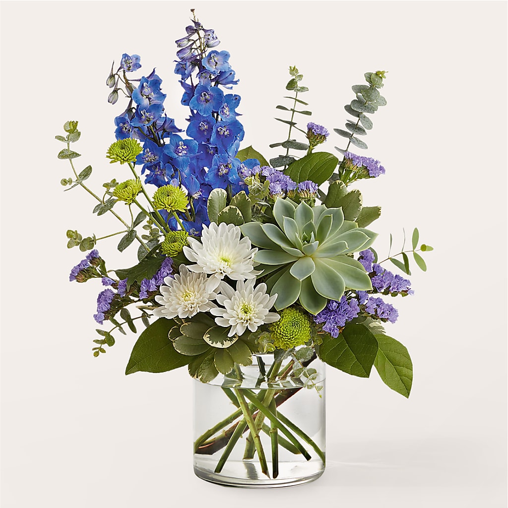 Cerulean Waves Bouquet – King Wholesale Flowers Co, Bradenton FL