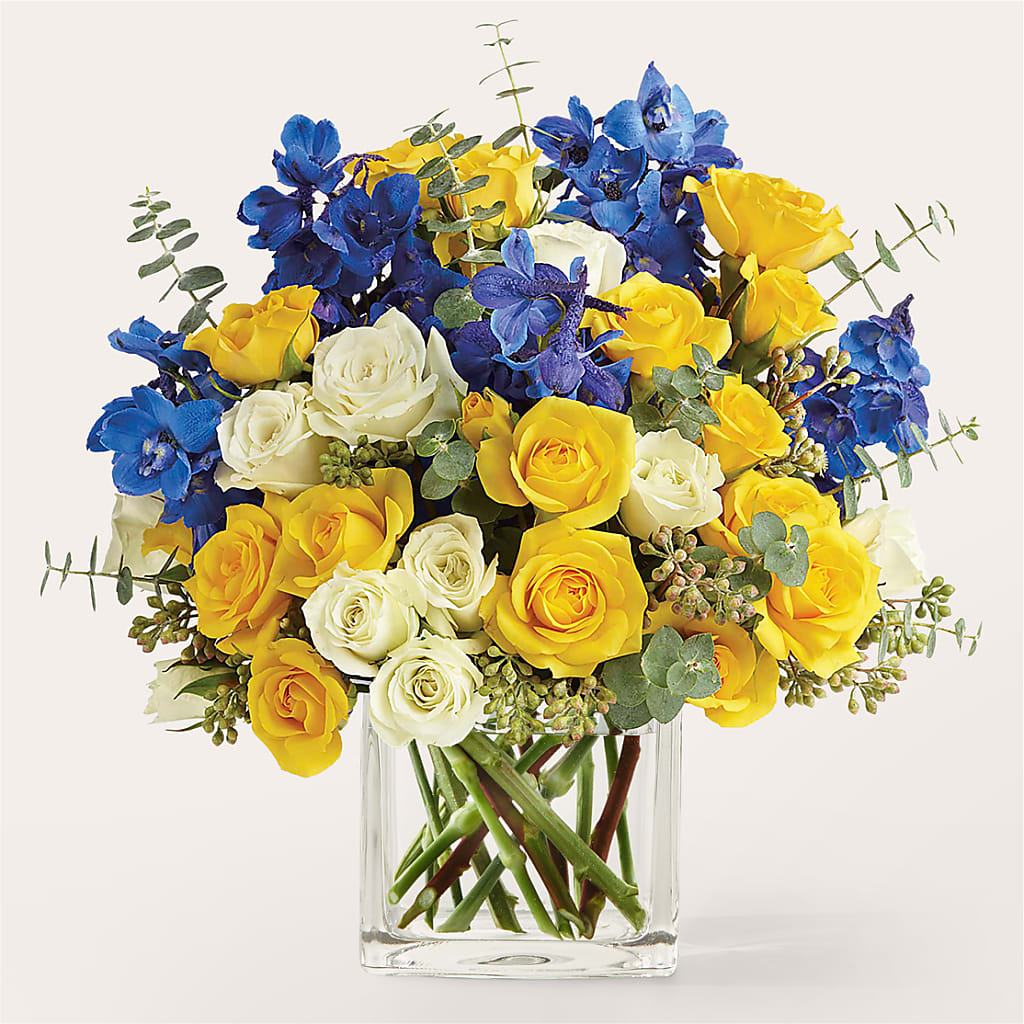 Sparkling Citrine Bouquet – The Flower Place, Bradenton FL