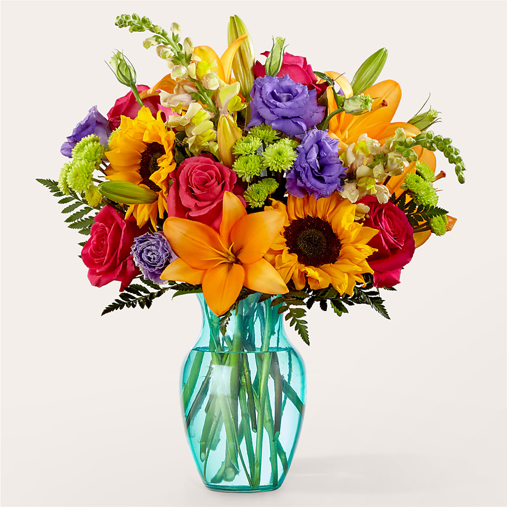 Double Rainbow Bouquet – THE FLOWER PLACE, Bradenton FL