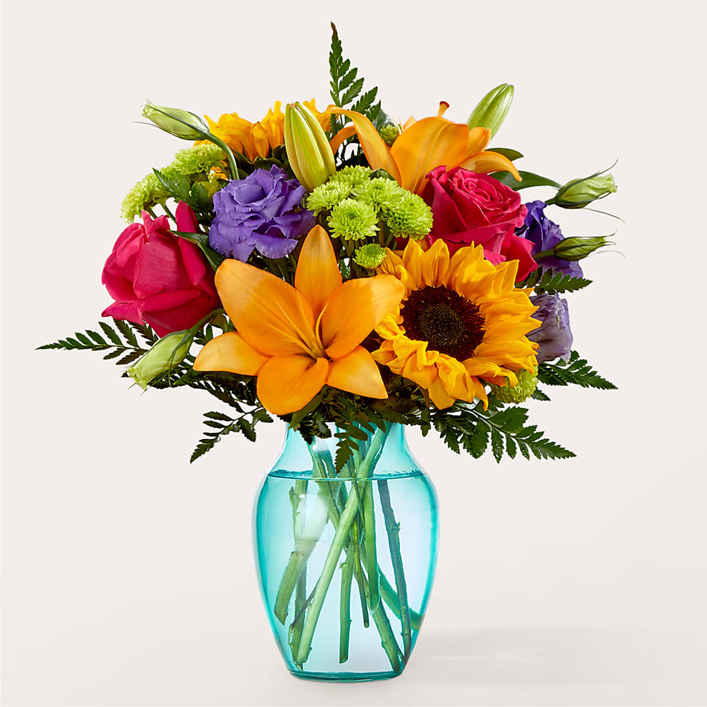 Double Rainbow Bouquet – THE FLOWER PLACE, Bradenton FL