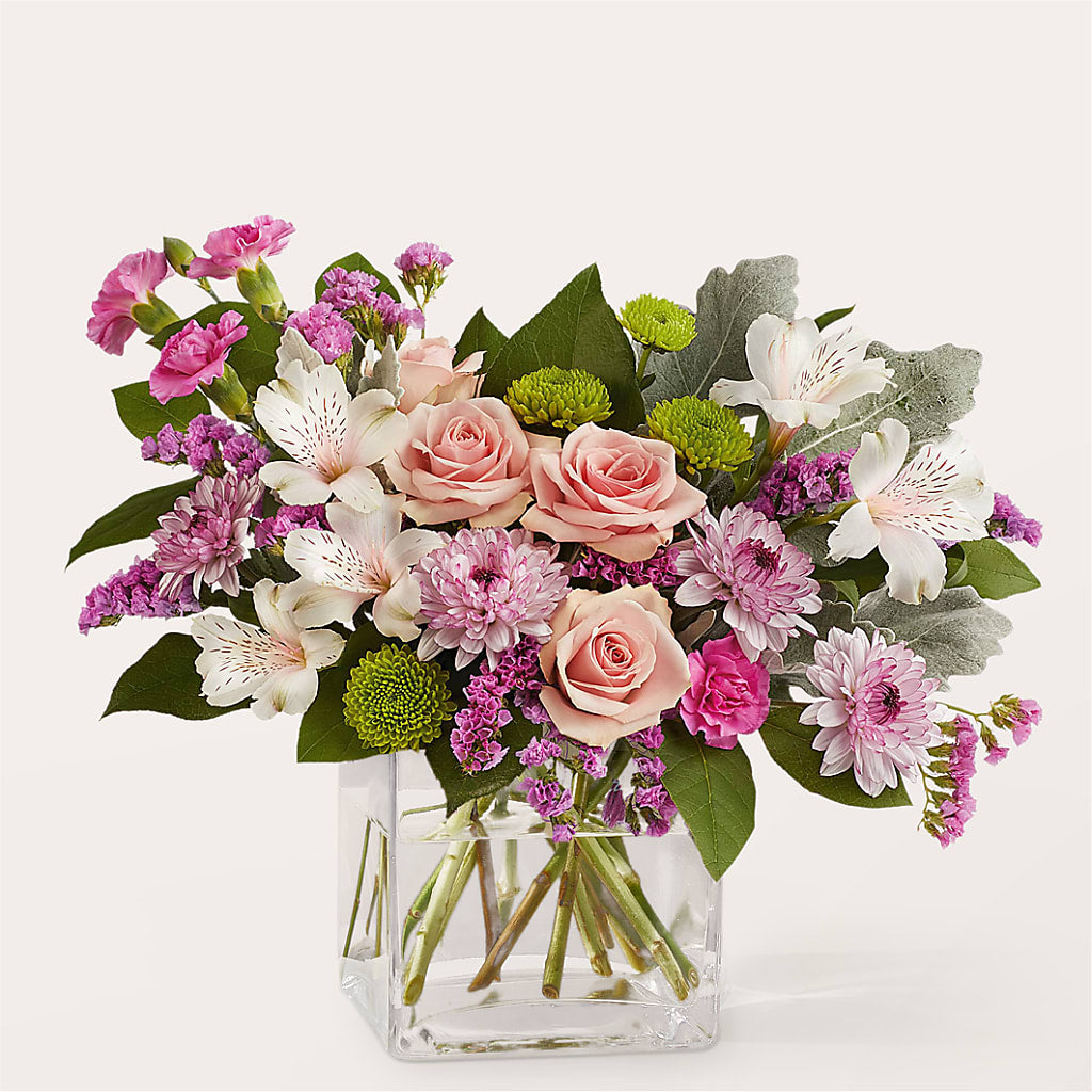 Pink Suede Bouquet – THE FLOWER PLACE, Bradenton FL
