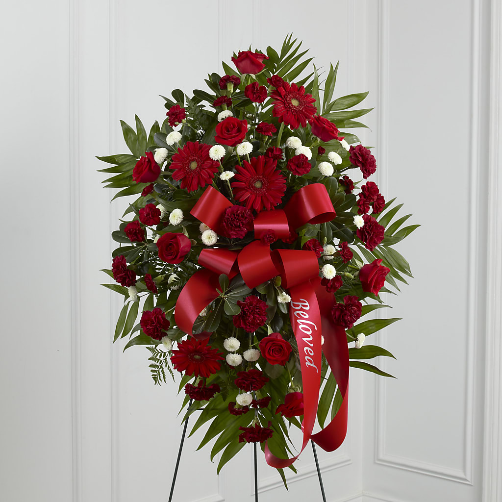 Treasured Memories Standing Spray – THE FLOWER PLACE, Bradenton FL