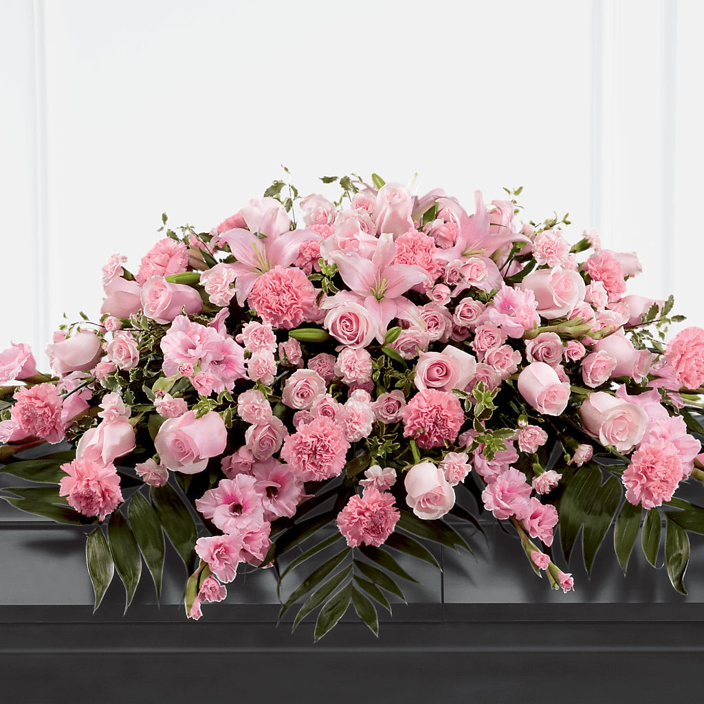 Garden of Comfort Casket Spray (Standard) – The Flower Place, Bradenton FL