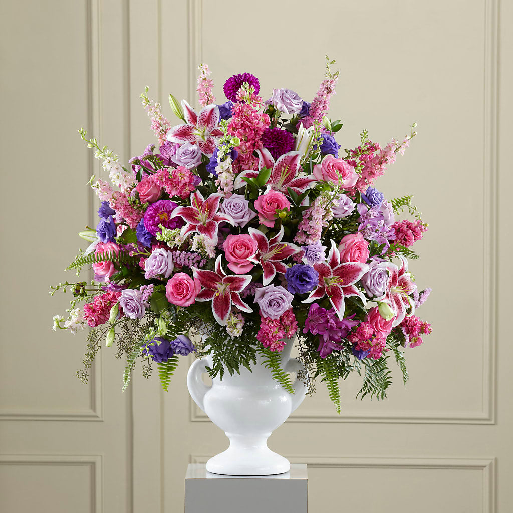 Peaceful Tribute Arrangement – The Flower Place, Bradenton FL