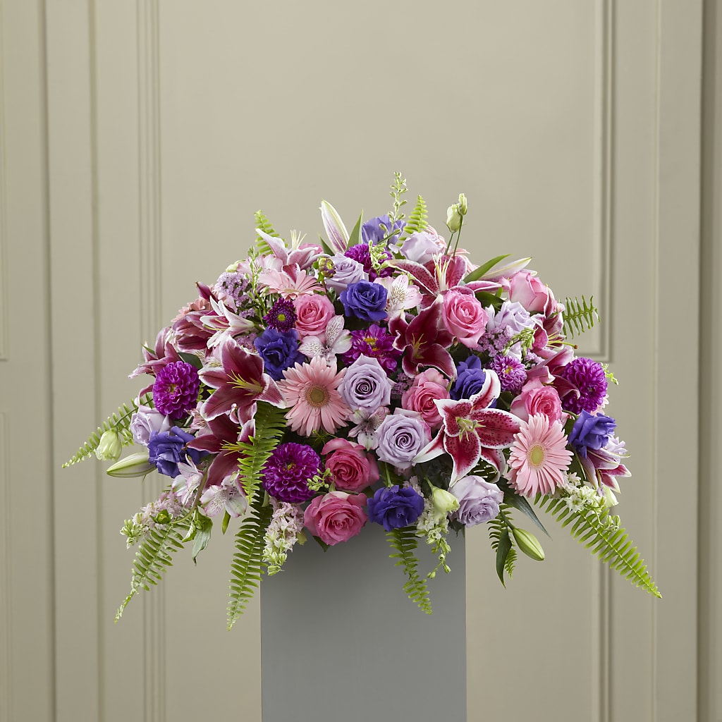 Fare Thee Well Pedestal – The Flower Place, Bradenton FL