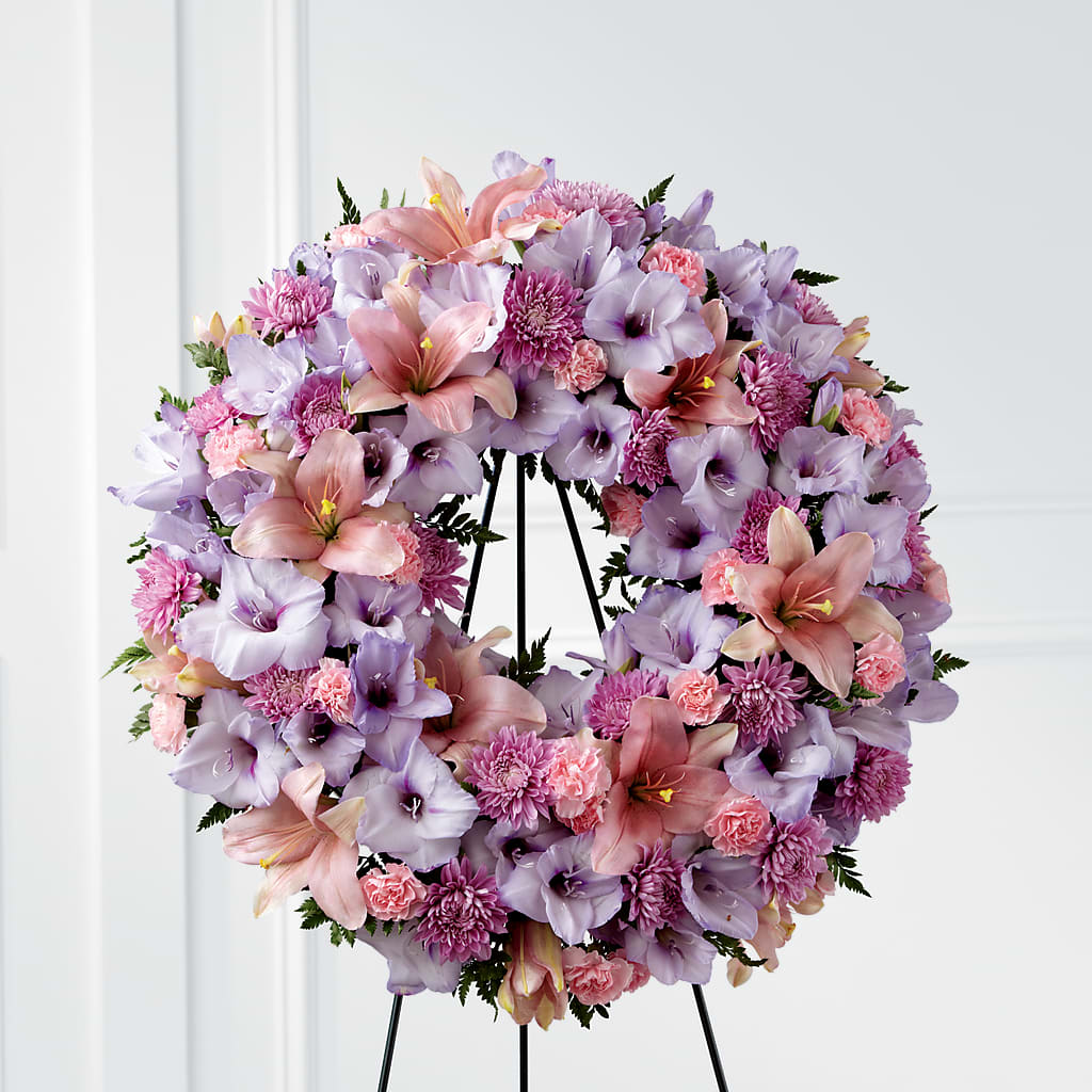 Beloved Friend Wreath – The Flower Place, Bradenton FL