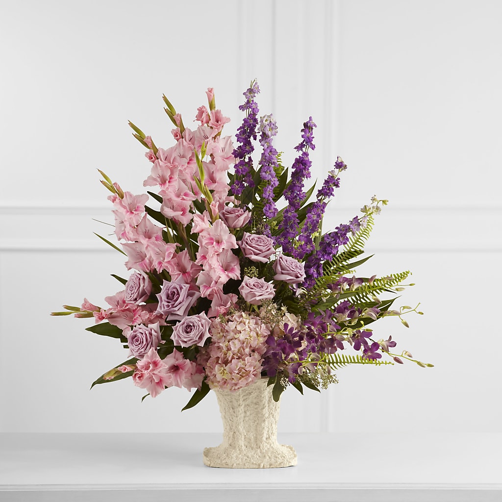 Flowing Garden Arrangement – THE FLOWER PLACE, Bradenton FL