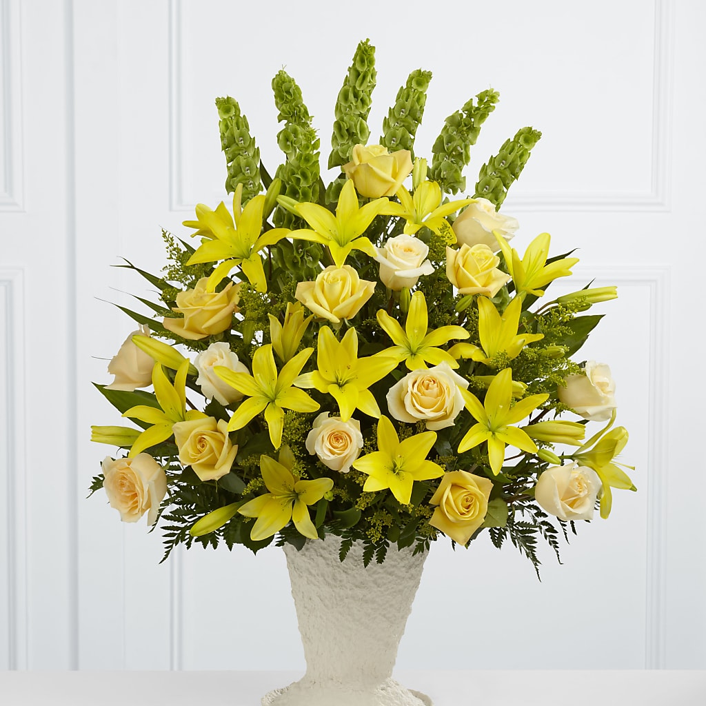 Golden Memories Arrangement – The Flower Place, Bradenton FL