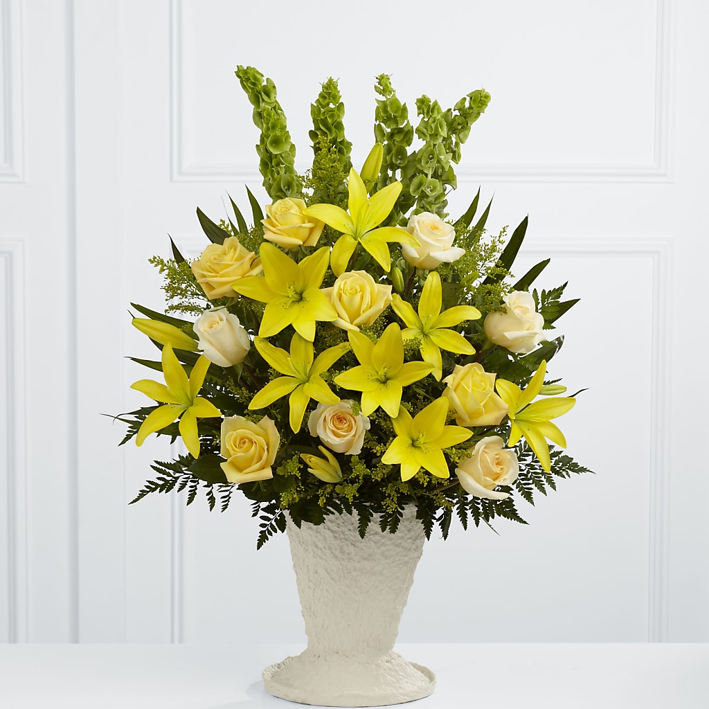 Golden Memories Arrangement – THE FLOWER PLACE, Bradenton FL