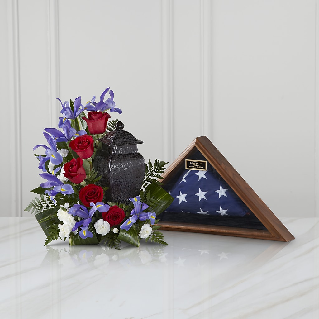 Patriotic Tribute Arrangement – The Flower Place, Bradenton FL