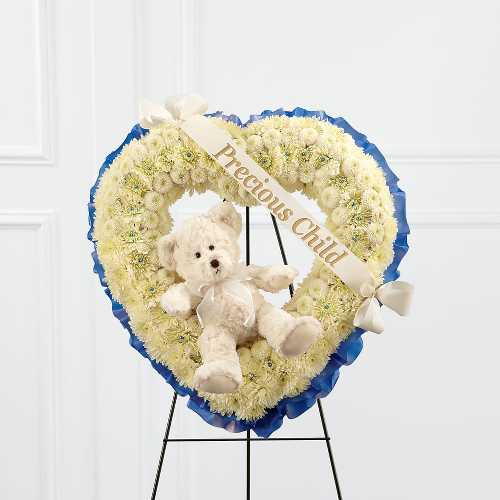 Precious Child Standing Heart – The Flower Place, Bradenton FL
