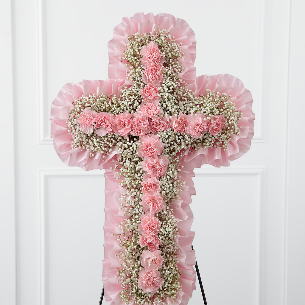 Angel's Cross Easel – The Flower Place, Bradenton FL