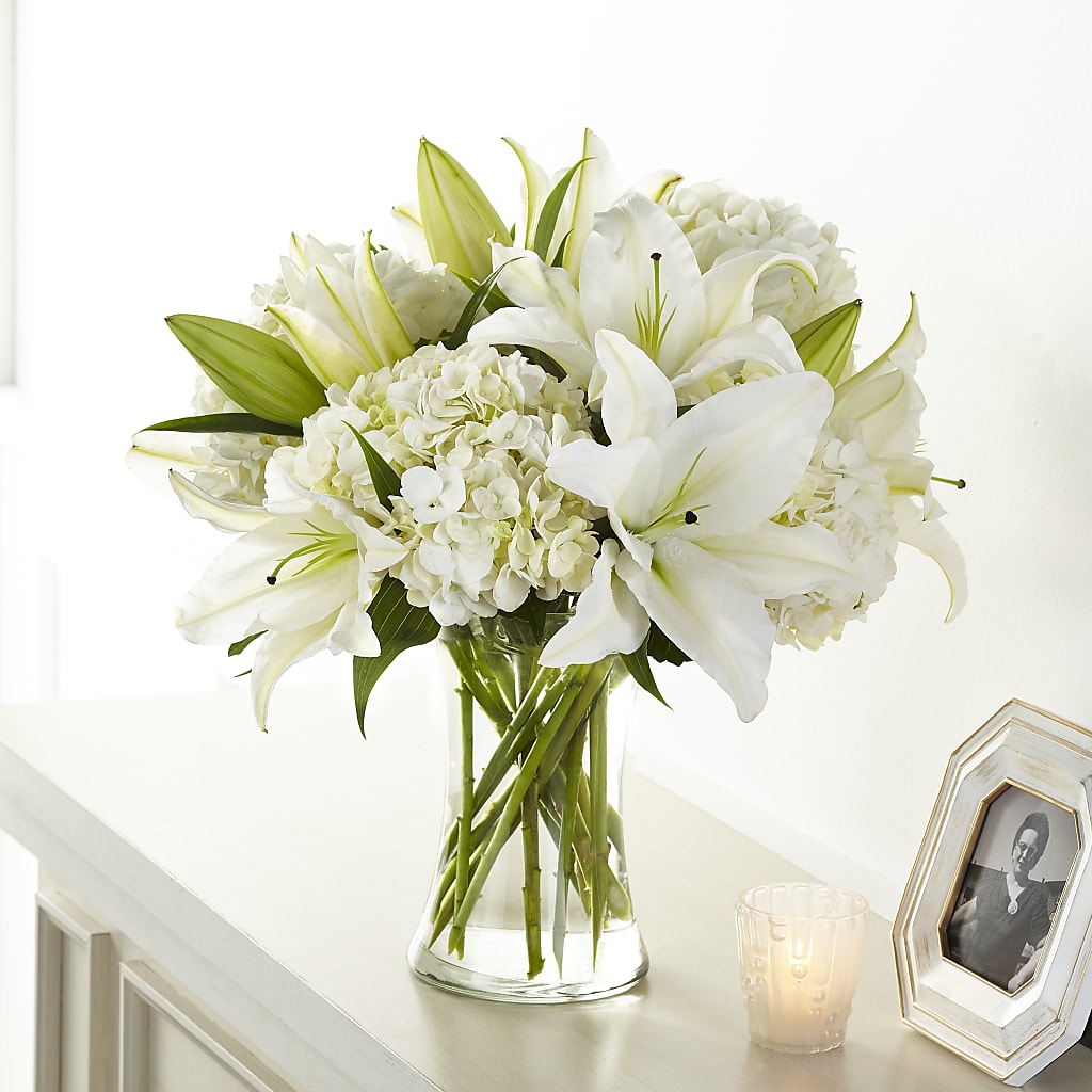 Compassionate Lily Bouquet – THE FLOWER PLACE, Bradenton FL
