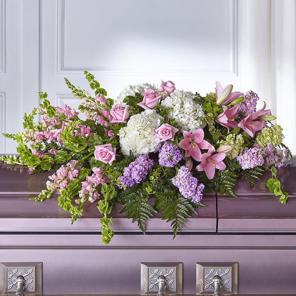 Life's Gratitude Casket Spray – The Flower Place, Bradenton FL