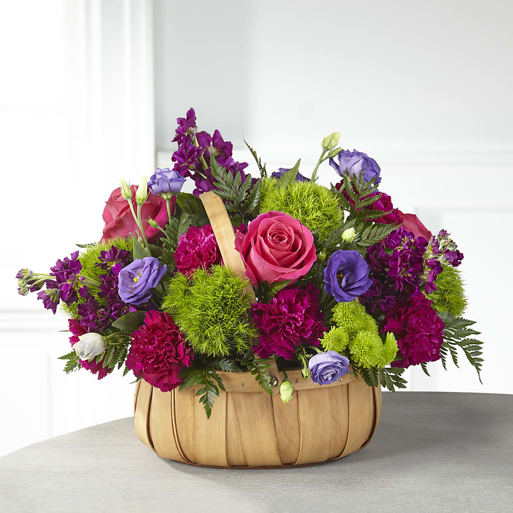 Serene Sanctuary Basket – THE FLOWER PLACE, Bradenton FL