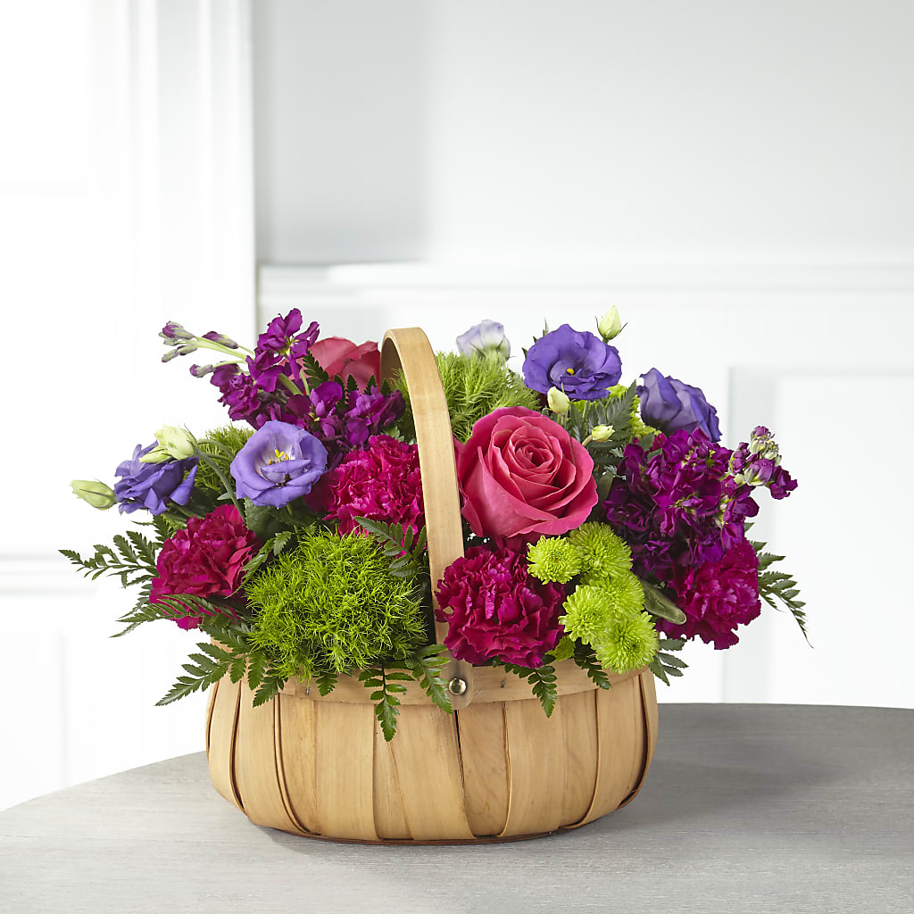 Serene Sanctuary Basket – THE FLOWER PLACE, Bradenton FL