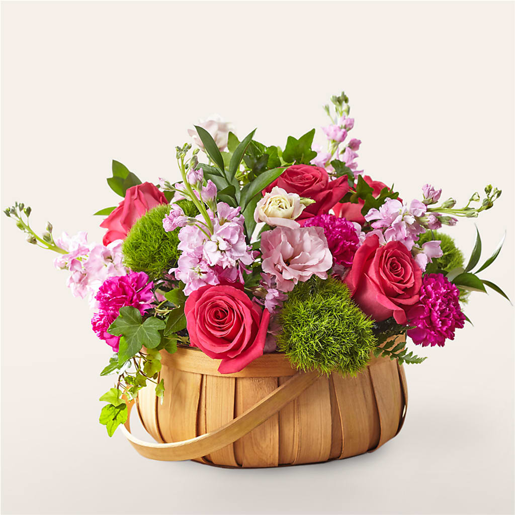 Radiance in Bloom Basket – THE FLOWER PLACE, Bradenton FL