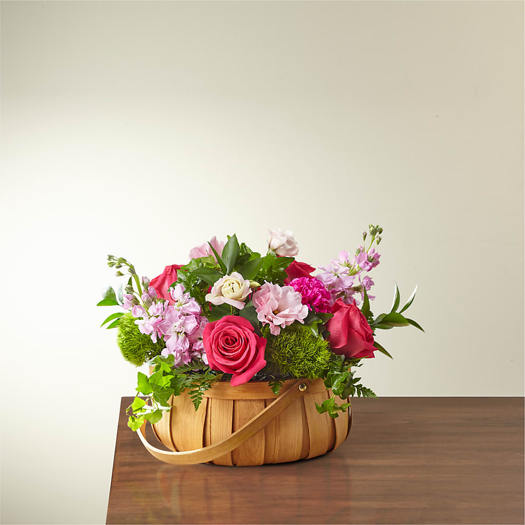 Radiance in Bloom Basket – THE FLOWER PLACE, Bradenton FL