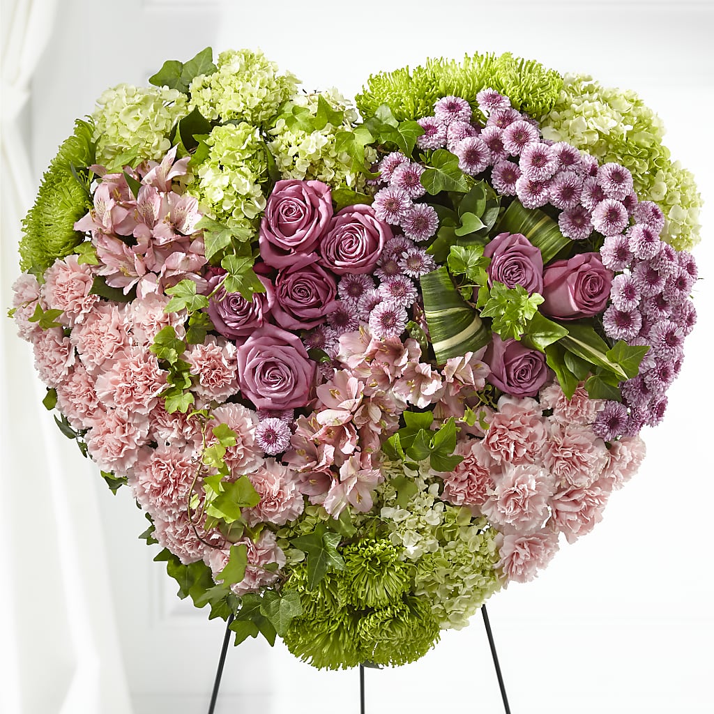 Heartwarming Standing Heart – The Flower Place, Bradenton FL
