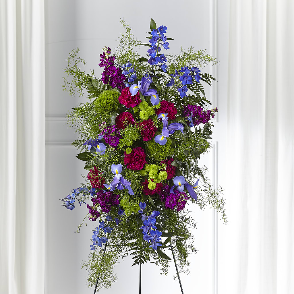 Heavenly Skies Standing Spray – The Flower Place, Bradenton FL