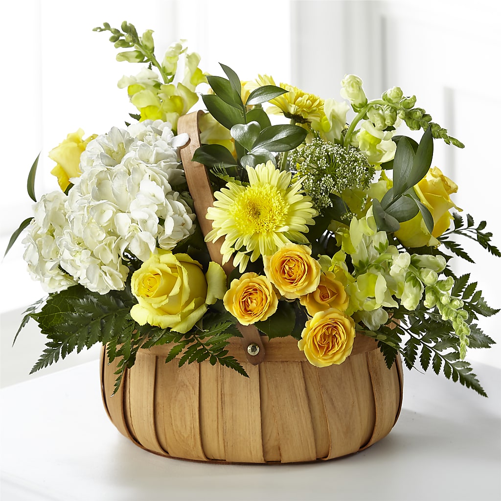 Rustic Remembrance Basket – THE FLOWER PLACE, Bradenton FL