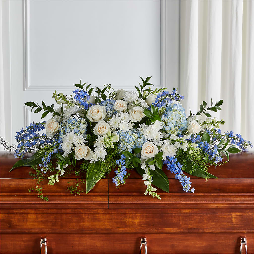 Timeless Essence Casket Spray – The Flower Place, Bradenton FL