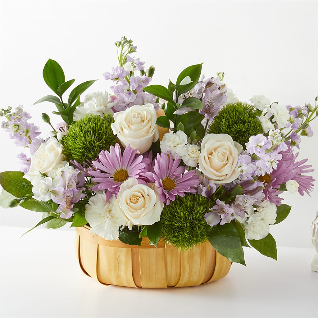 Peace & Love Basket – The Flower Place, Bradenton FL