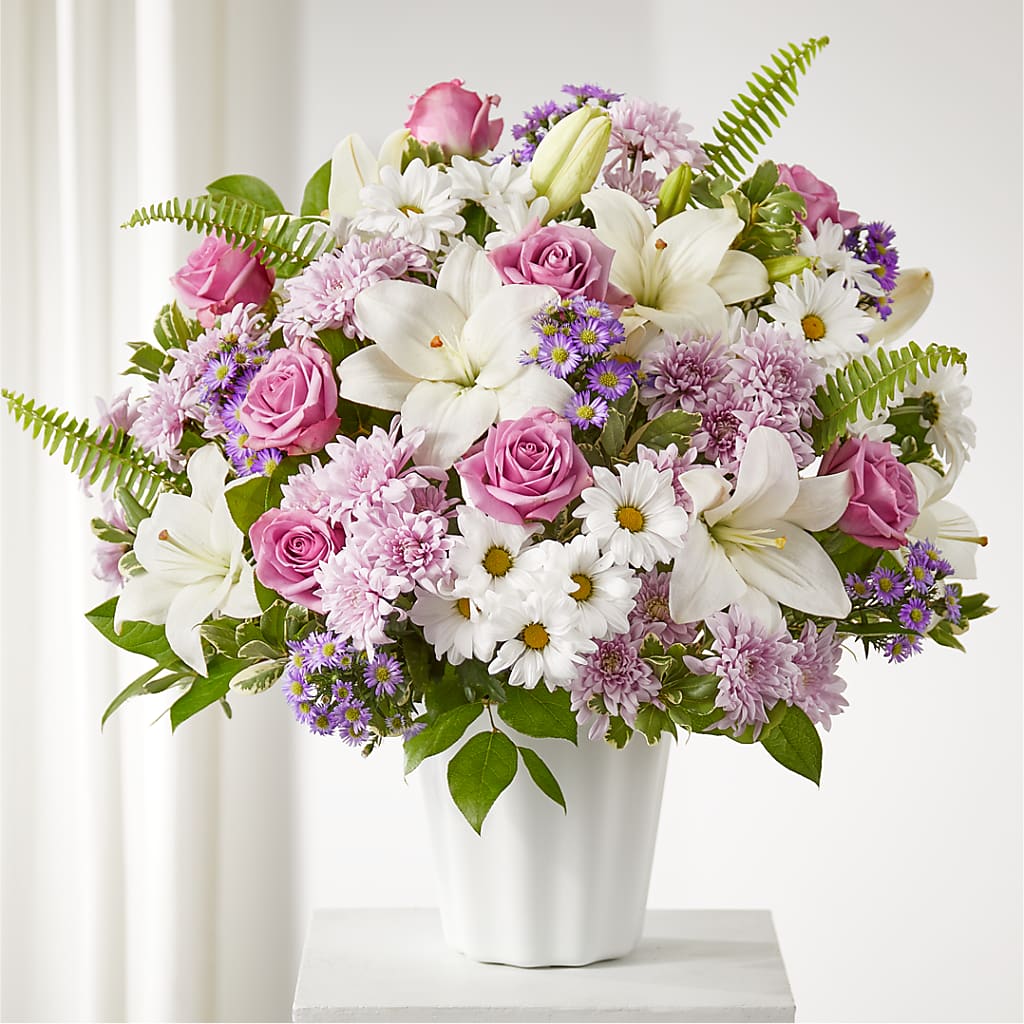 Warmest Thoughts Tabletop Basket – The Flower Place, Bradenton FL