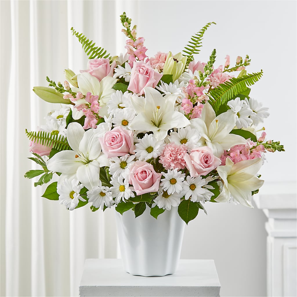 Soft Touch Tabletop Basket – The Flower Place, Bradenton FL
