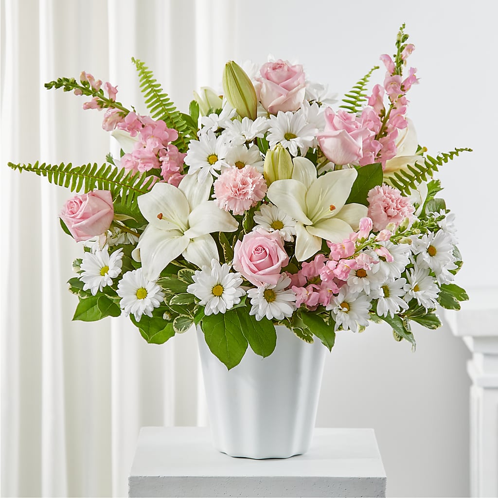 Soft Touch Tabletop Basket – THE FLOWER PLACE, Bradenton FL