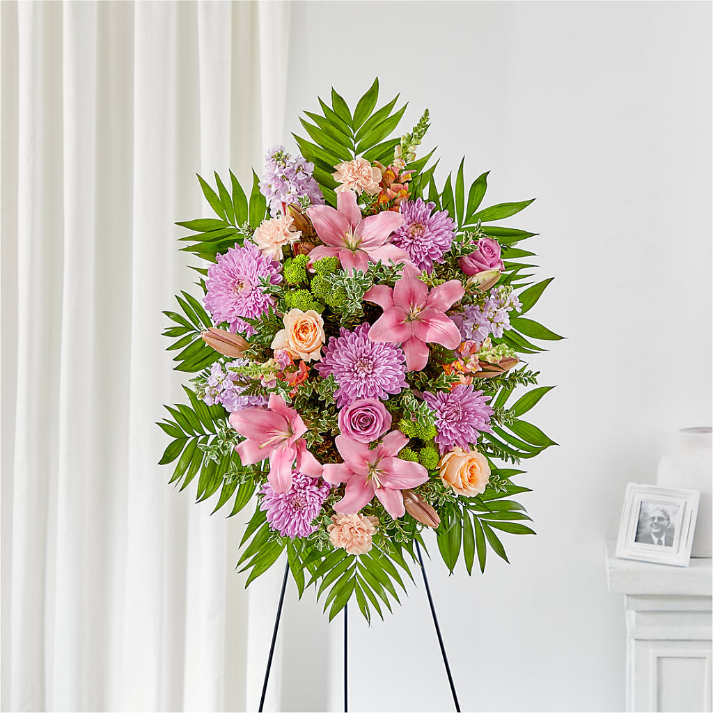 Love & Light Standing Spray – THE FLOWER PLACE, Bradenton FL