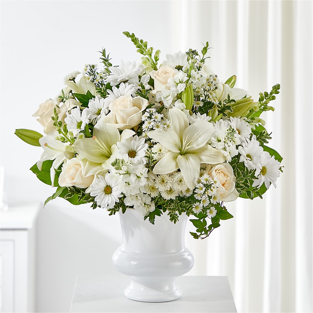 Uplifting Urn Arrangement – THE FLOWER PLACE, Bradenton FL