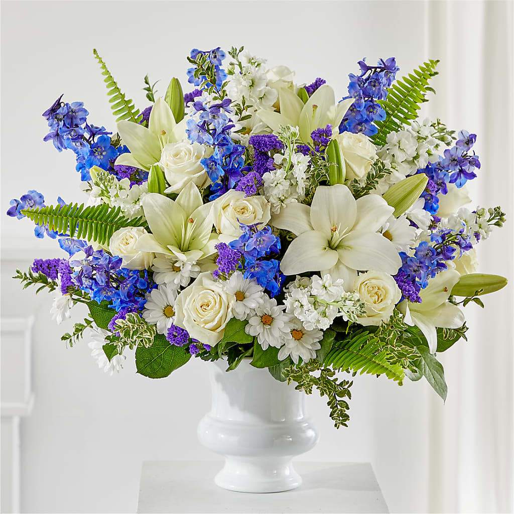 Expressions of Hope Urn Arrangement – The Flower Place, Bradenton FL