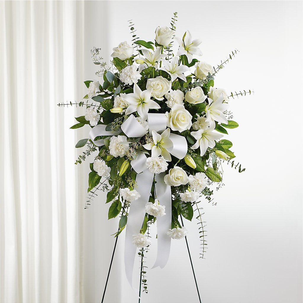 With Care Standing Spray – The Flower Place, Bradenton FL